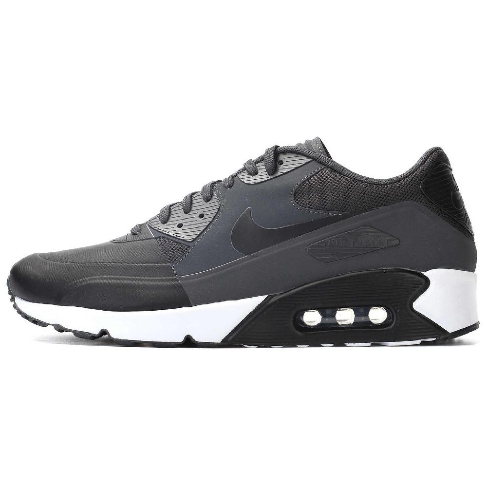 Nike Air Max 90 Low Top Casual Shoes Men's Black Gray