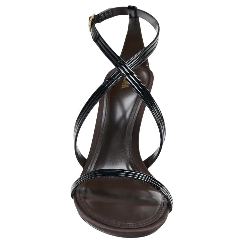 ZARA One Strap Sandals 10cm Women's Black купить в интернет-магазине Yoocart с быстрой доставкой по России.