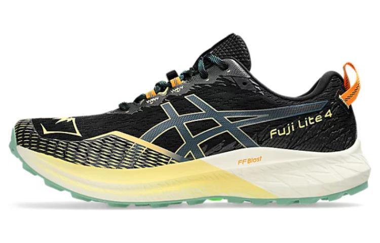 Asics Fuji Lite 4 Black Magnetic Blue