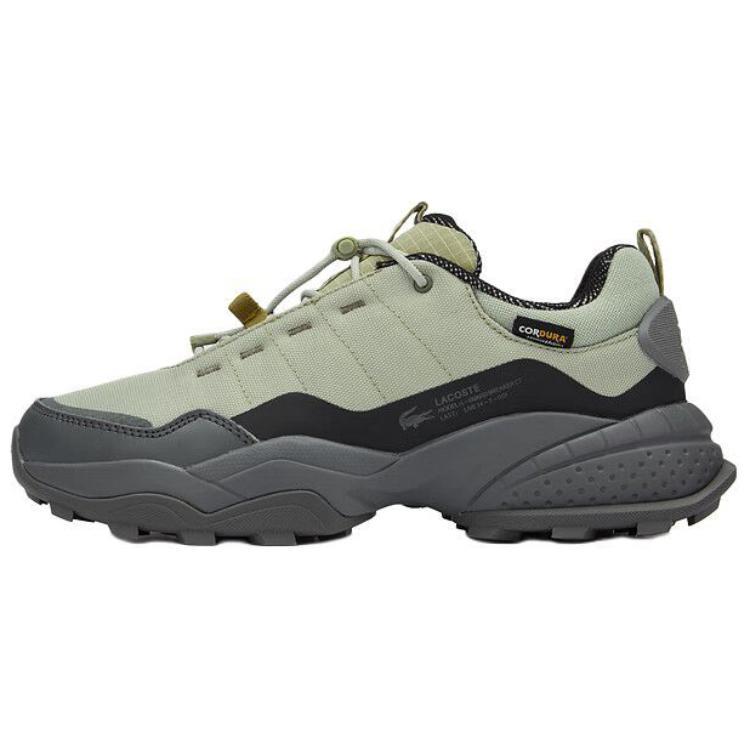 LACOSTE Low-Top Casual Shoes Men's Green