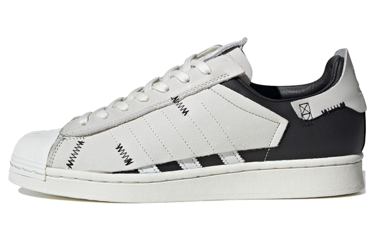 adidas originals Superstar Deconstructed White Stripes