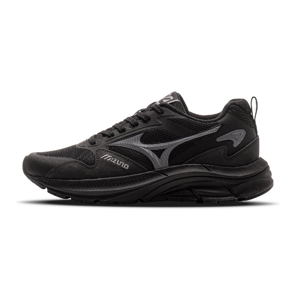 Mizuno Pi Retro Collection Low Top Running Shoes Unisex Black