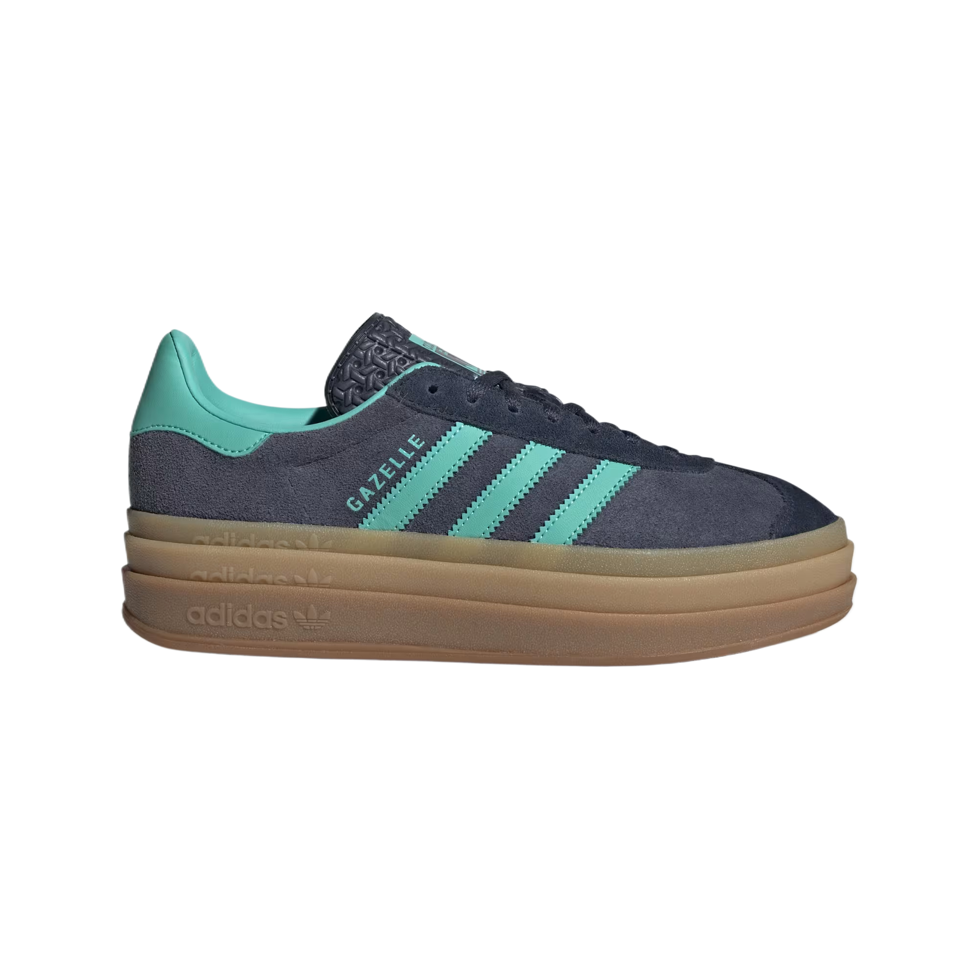 Adidas Women's Gazelle Bold 'Shadow Navy Acid Mint' Women's