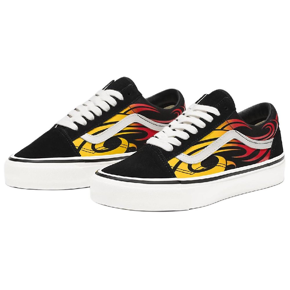 Vans Old Skool 36 Lx Warped Tour Black Flame