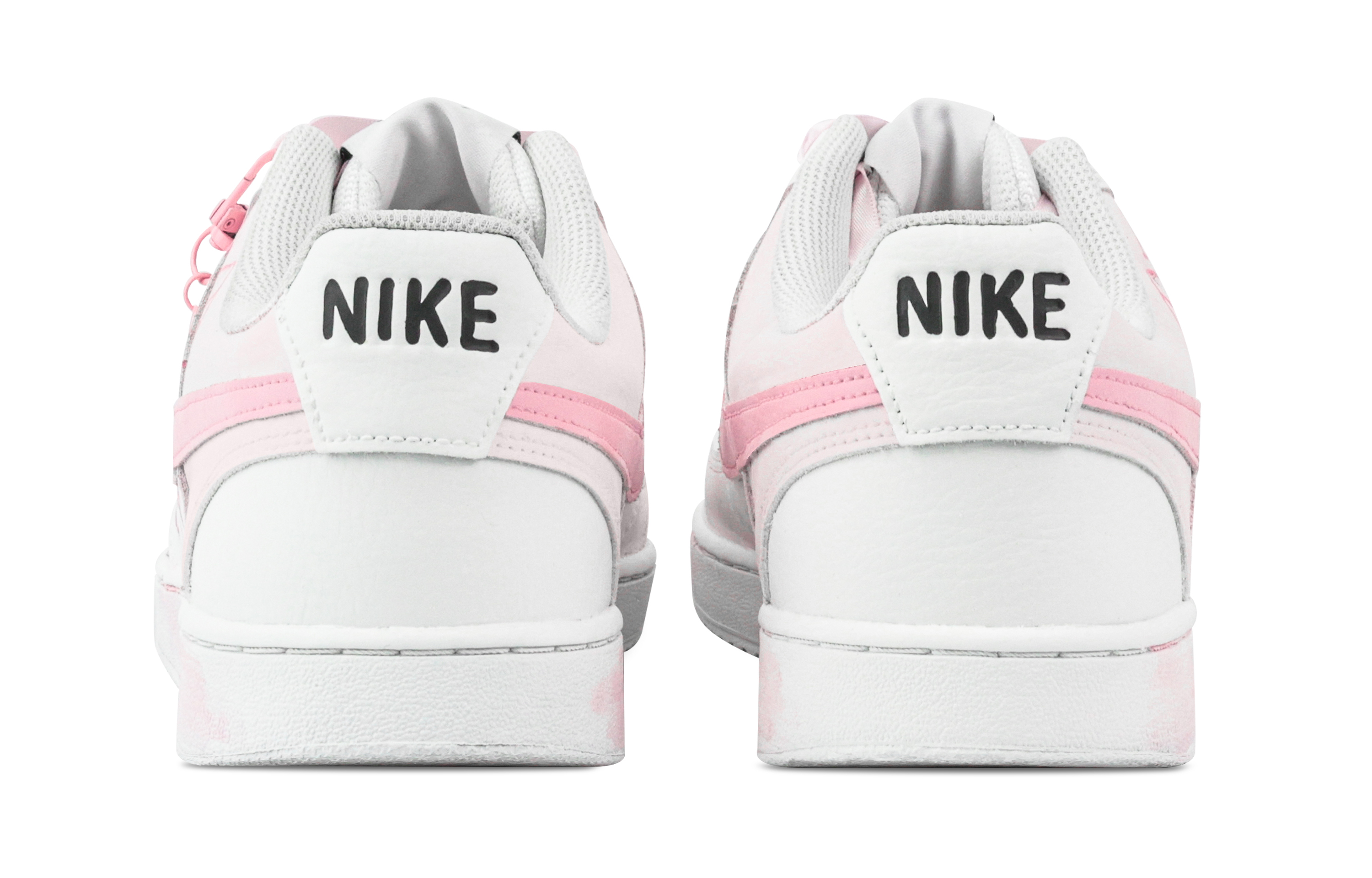 Nike Court Vision 1 Heartbeat Combat Abrasion Resistant Low top Skateboard Shoes Men's Pink White купить в интернет-магазине Yoocart с быстрой доставкой по России.