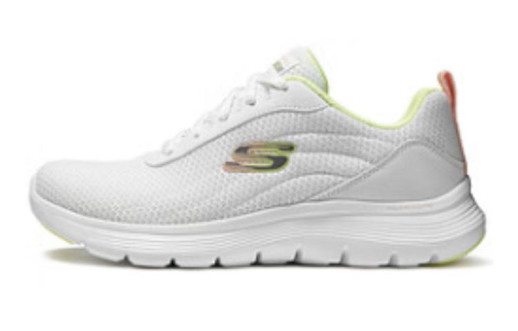 Skechers Sport Cushioning, Wear Resistant Low Top Casual Shoes Women's White
