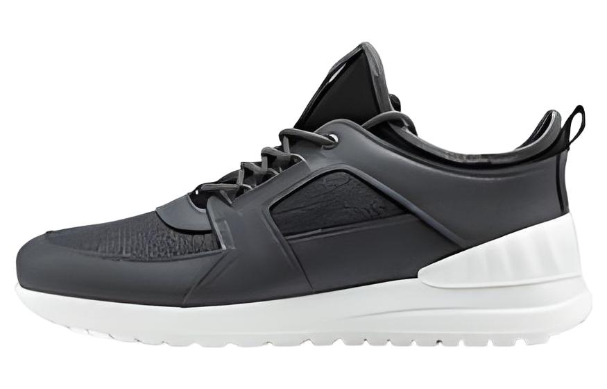 Ecco Low-Top Casual Shoes Men's Magnet Gray
