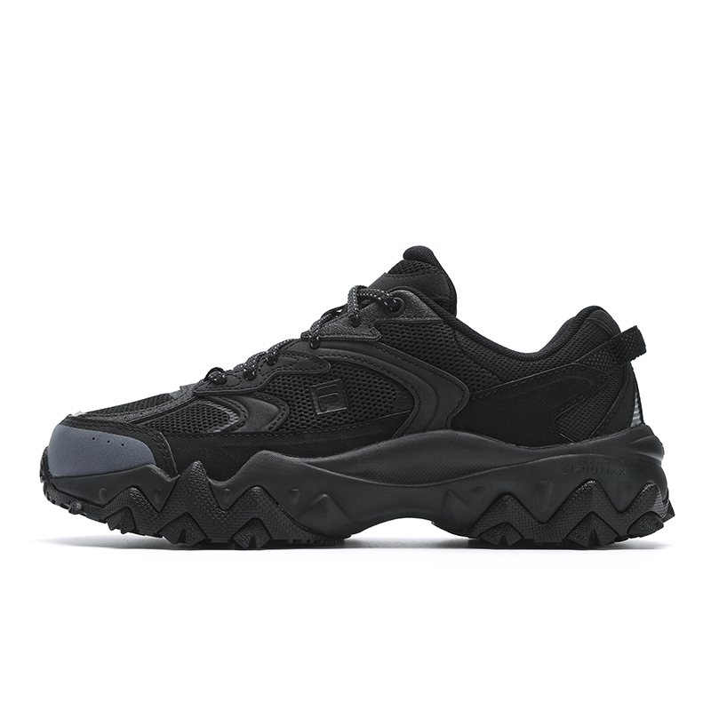 FILA OAKMONT 2S Ouke Starry 2S Cushioning, Wear Resistant Low Top Casual Shoes Women's Black