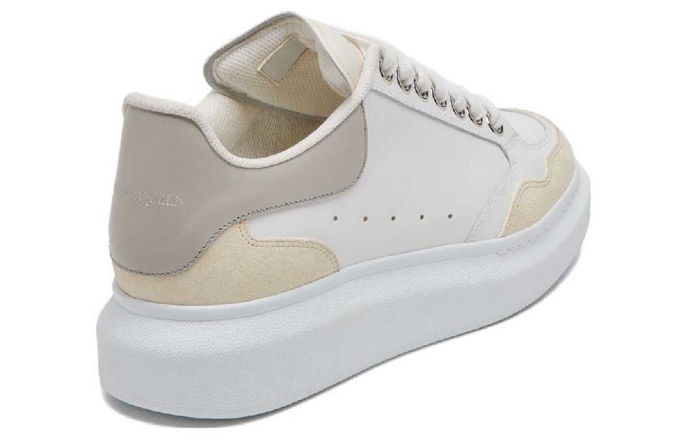 Alexander McQueen Oversized Sneakers 'White Vanilla Cement' Women's
