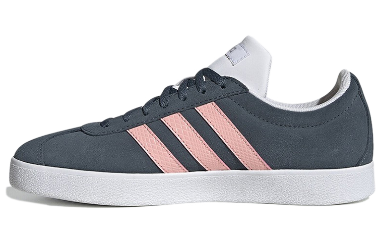 Adidas Neo QUESTAR FLOW Abrasion Resistant Cushioning Low Top Skateboard Shoes Women's Blue Pink