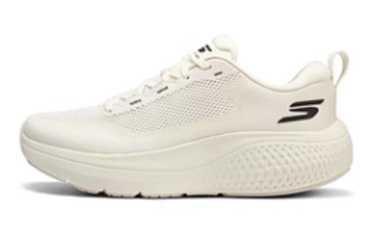 Skechers GO RUN SUPERSONIC MAX Cushioning, Wear Resistant Low Top Running Shoes Men's White