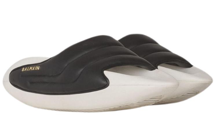 BALMAIN B IT Mules Black White