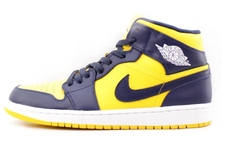 Jordan Air Jordan 1 Винтажные баскетбольные кроссовки MID Top Мужские