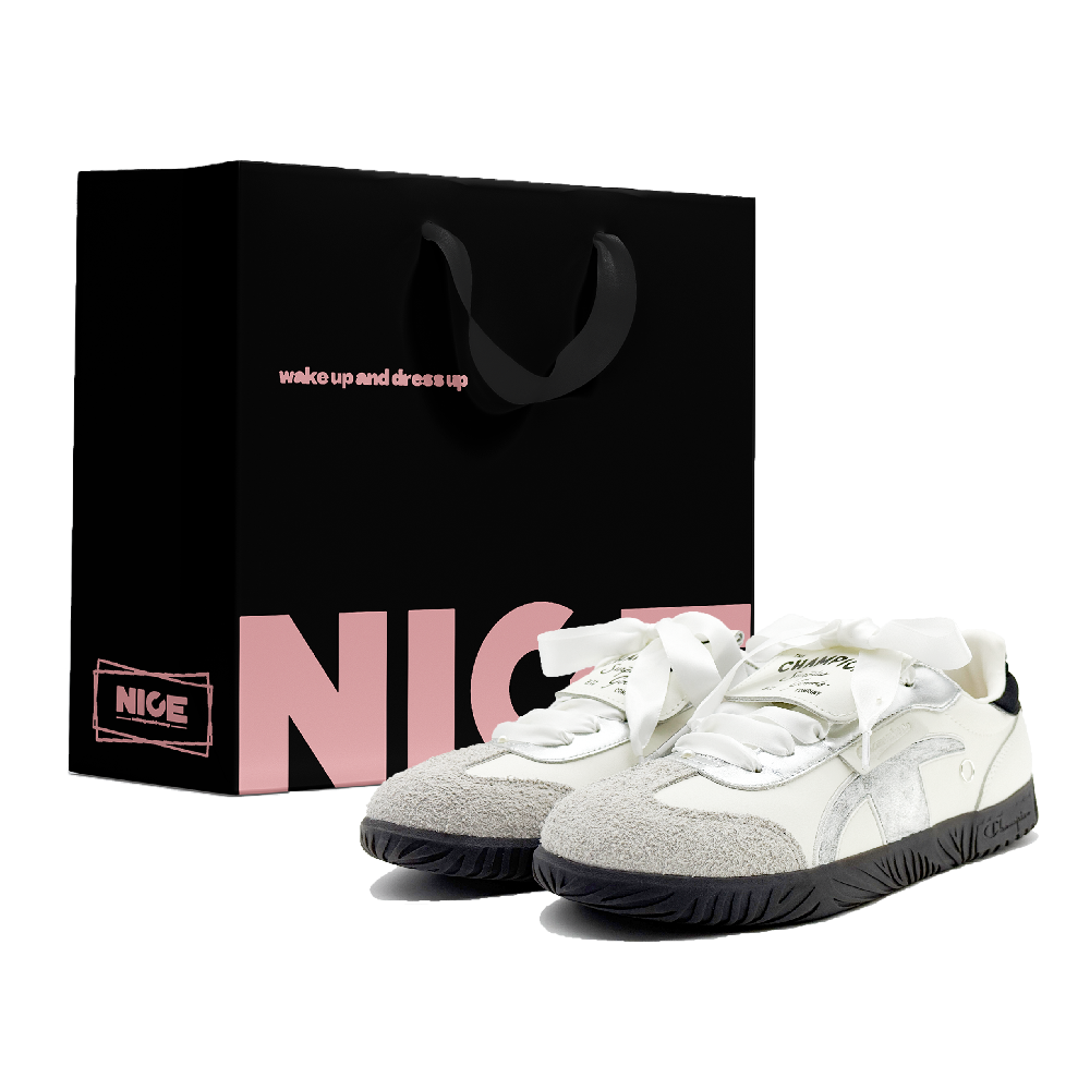 Champion Low Top Skateboard Shoes Unisex White