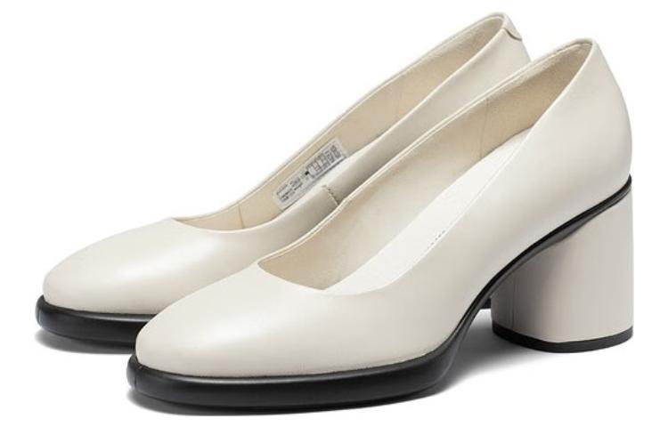 Ecco Block Heel High Heels 7cm Women's Lime Gray купить в интернет-магазине Yoocart с быстрой доставкой по России.