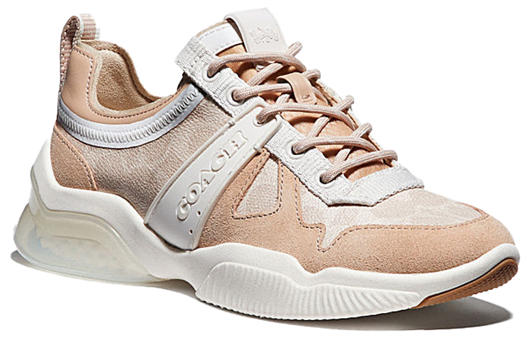 COACH CitySole Low Top Athletic Shoes Women's Orange Pink