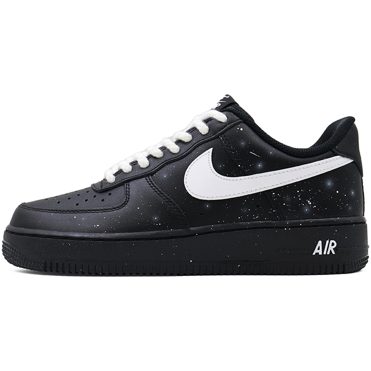 Nike Air Force 1 Anti Slip Wear Resistant Low Top Skateboard Shoes Unisex Black