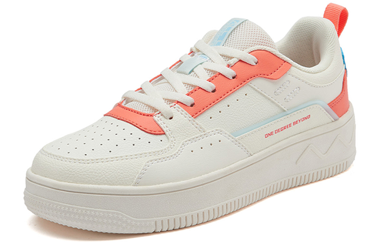 361° Coverage Slip Resistant Low Top Skateboard Shoes Women's Feather White Pink Orange купить в интернет-магазине Yoocart с быстрой доставкой по России.