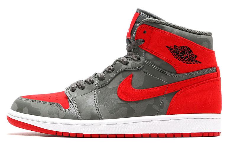 Air Jordan 1 Retro High Premium 'Red Camo'