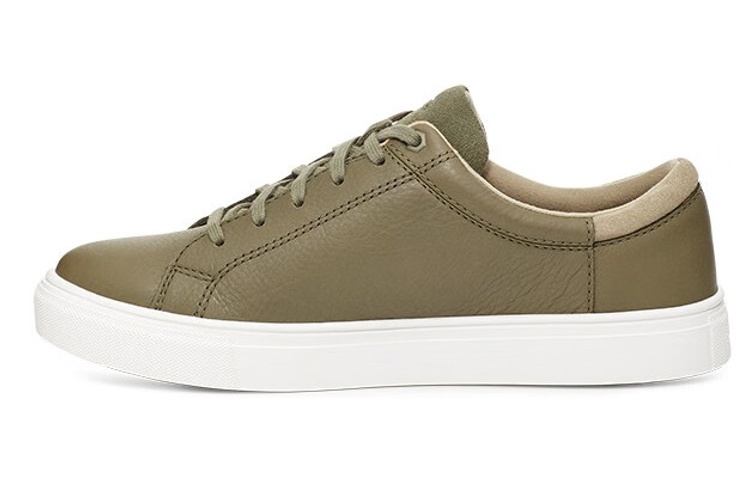 UGG Baysider Low Weather Shoe 'Moss Green Leather'