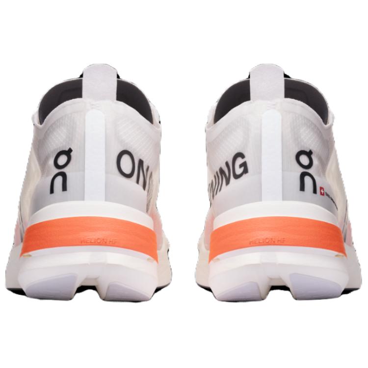 On Running Cloudboom Strike White Black Orange