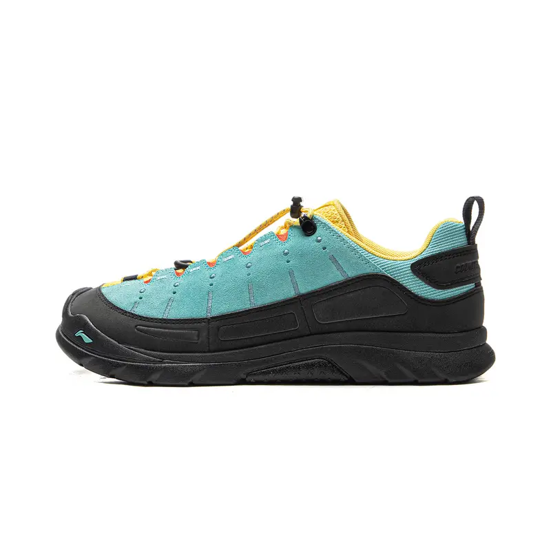 LiNing Outdoor CF Tracing, Forest Grace SE Cushioning, Abrasion Resistant Grip Low top Hiking Shoes Unisex Blue Black