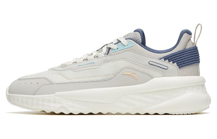 Anta Unruly Series Non slip Lightweight Low Top Sports Casual Shoes Men's White Gray Blue