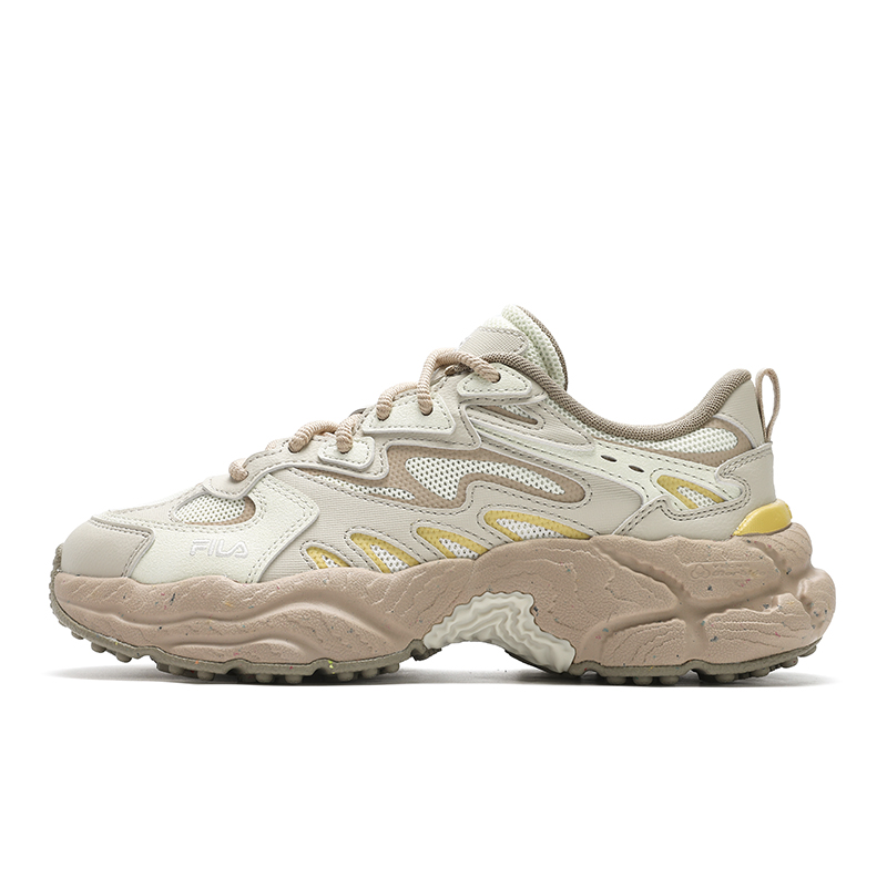 FILA Fern Low-Top Casual Shoes Women's White Gray