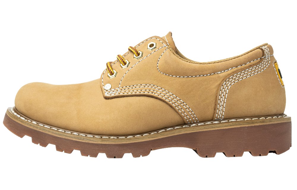 CAT Casual Shoes Men Low-Top Yellow
