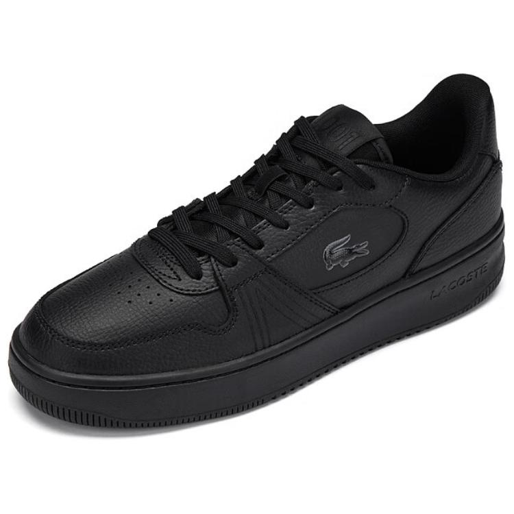 LACOSTE Wear-Resistant Low-Top Casual Shoes Men's Black