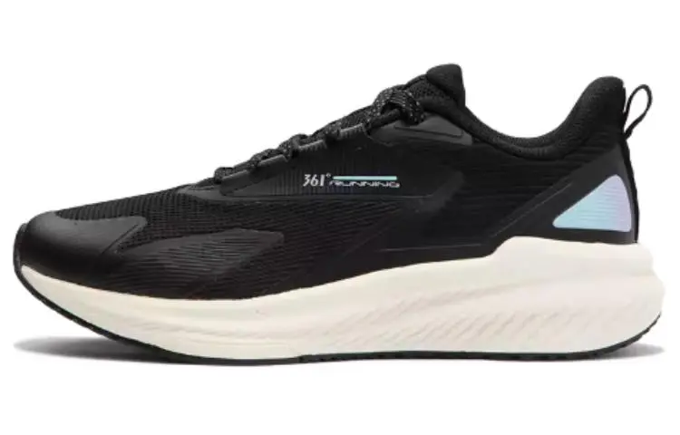 361° Anti Slip Wear Resistant Low Top Running Shoes Women's Black