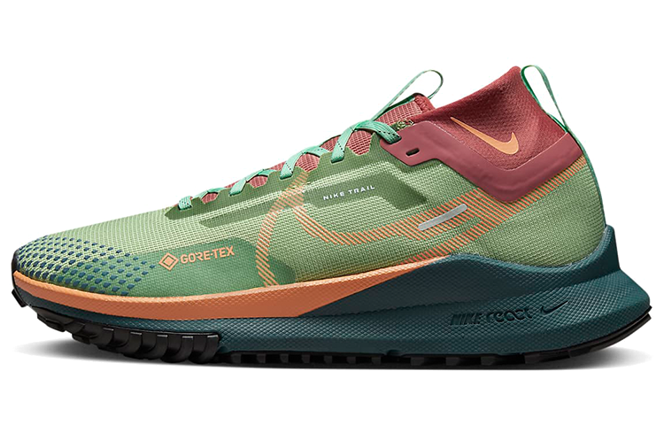 Nike React Pegasus Trail 4 Gore Tex Alligator Mint Foam Canyon Rust Orange Trance Women's