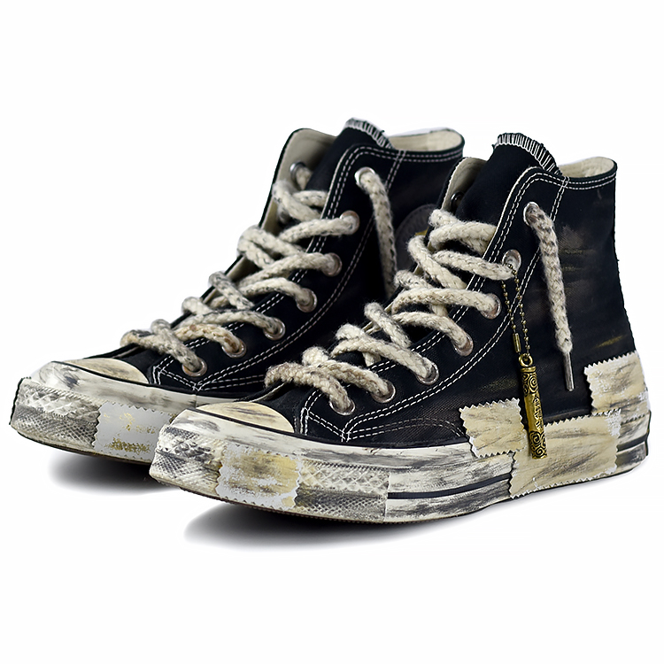 Converse 1970s Canvas Shoes Unisex High Top Classical Black