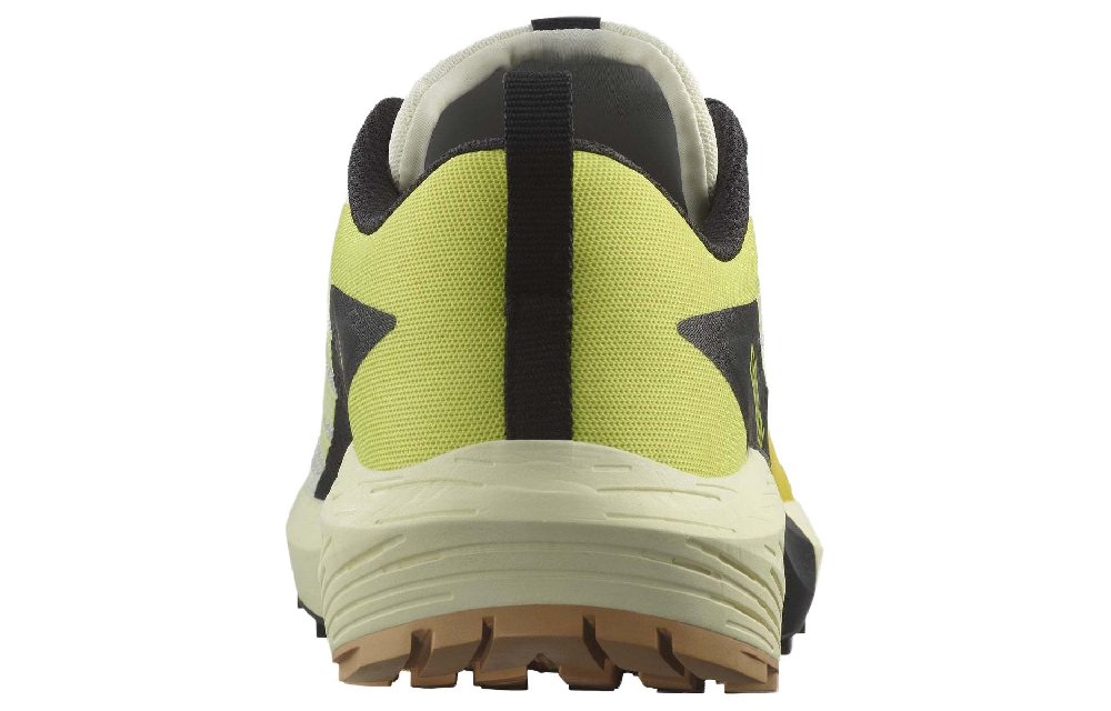 SALOMON Sense Ride 5 Support Low top Running Shoes Men's Yellow Black