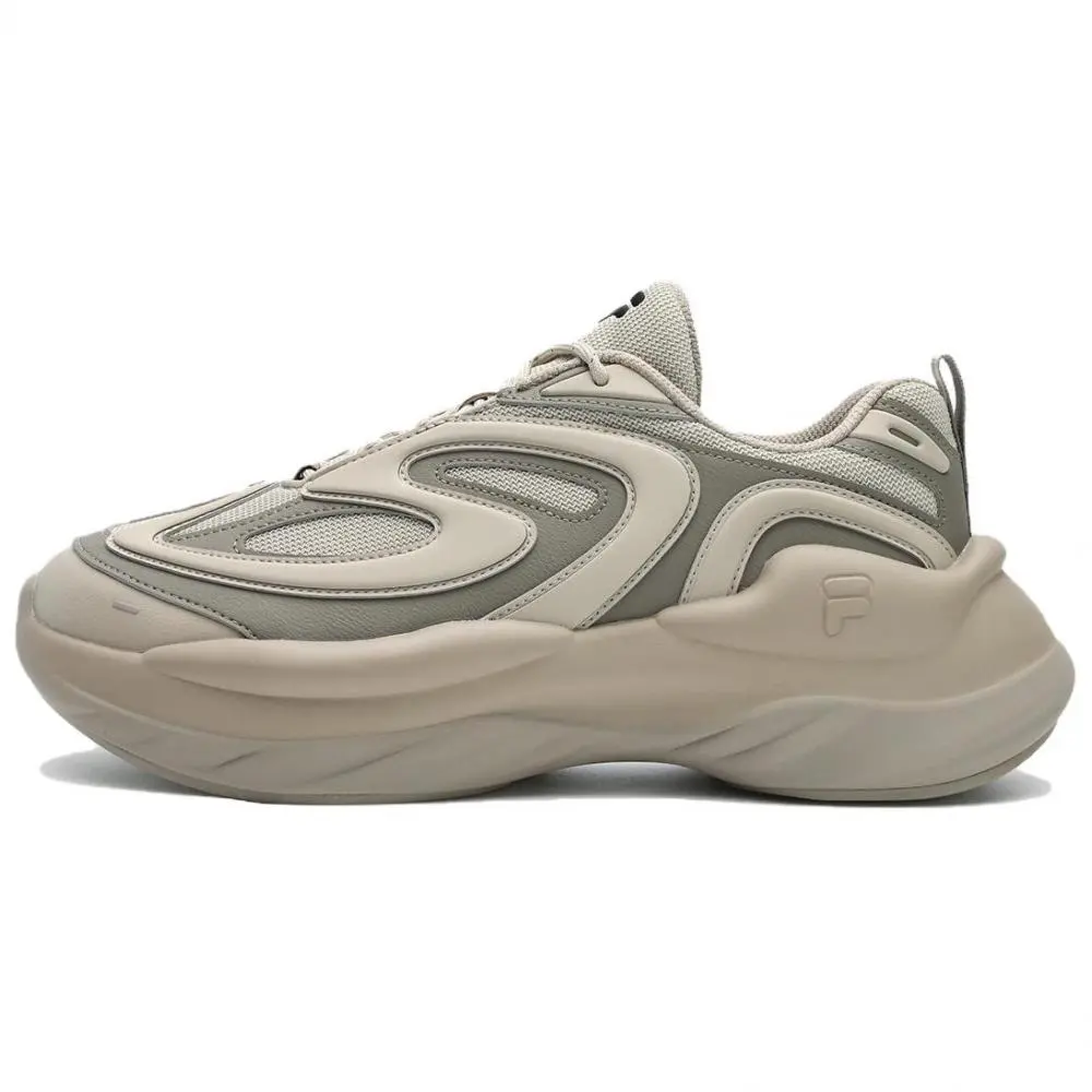 FILA FUSION BUZZARD Meteor Shoes Abrasion Resistant Thermal Low Top Casual Shoes Men's Brown