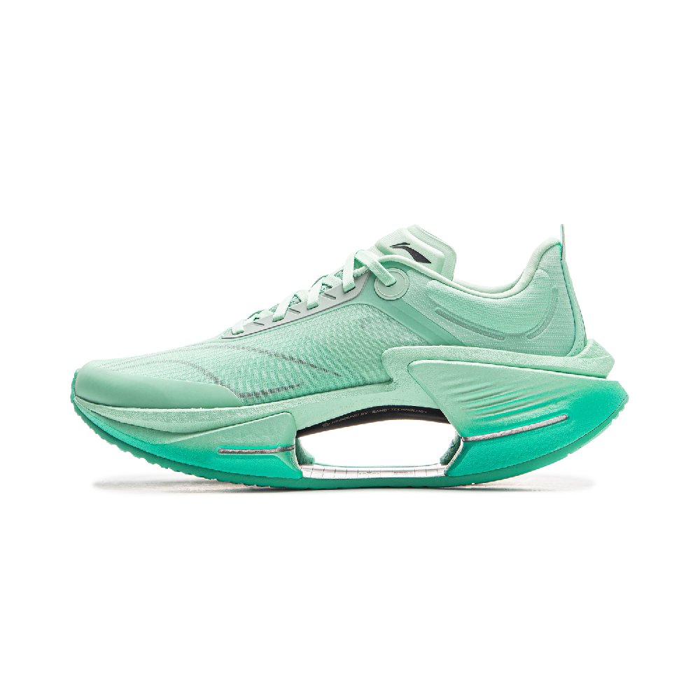 LiNing Shadow 3 ESSENTIAL Cushioning Breathable Support Lightweight Rebound Low top Running Shoes Men's Aqua Green