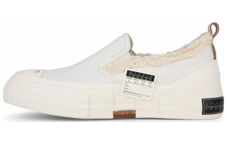 VESSEL G.O.P. White Slip On Cushioning Low-Top Casual Shoes Unisex White