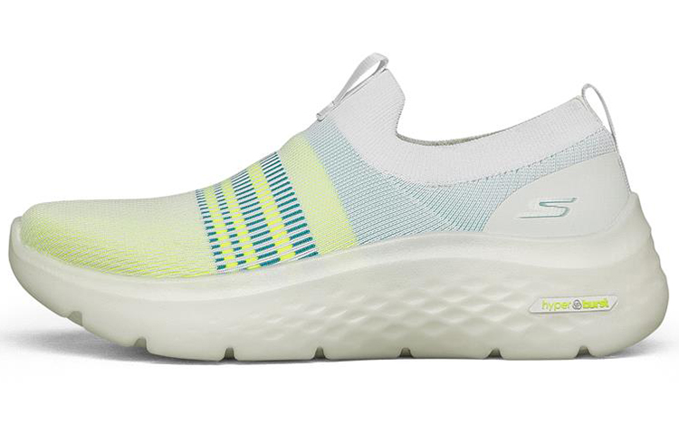 Skechers GO WALK Series Breathable Wear-Resistant Cushioning Low-Top Casual Shoes Women's White Multicolor