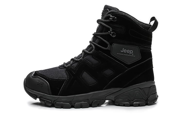 Jeep Outdoor Boots Men Black