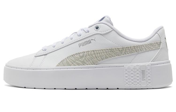 PUMA Skate Shoes 'White Gray' Women's
