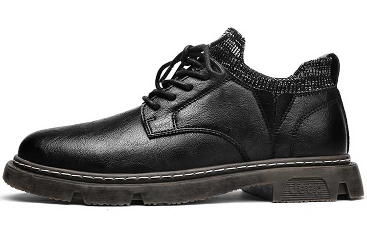 Jeep Men's Casual Shoes Men Low-Top Black