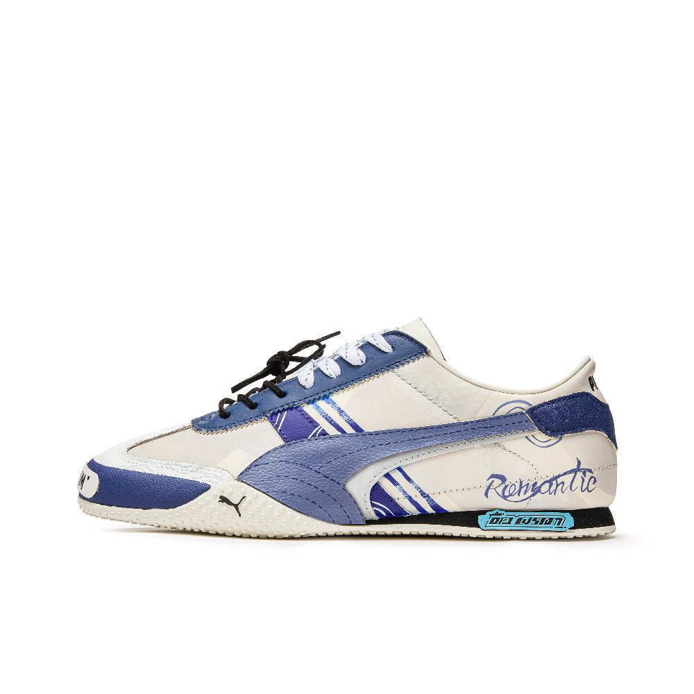 PUMA Bella ADCDAVINCI Custom, Blue Journal Anti Slip Wear Resistant Low Top Casual Shoes Unisex Blue