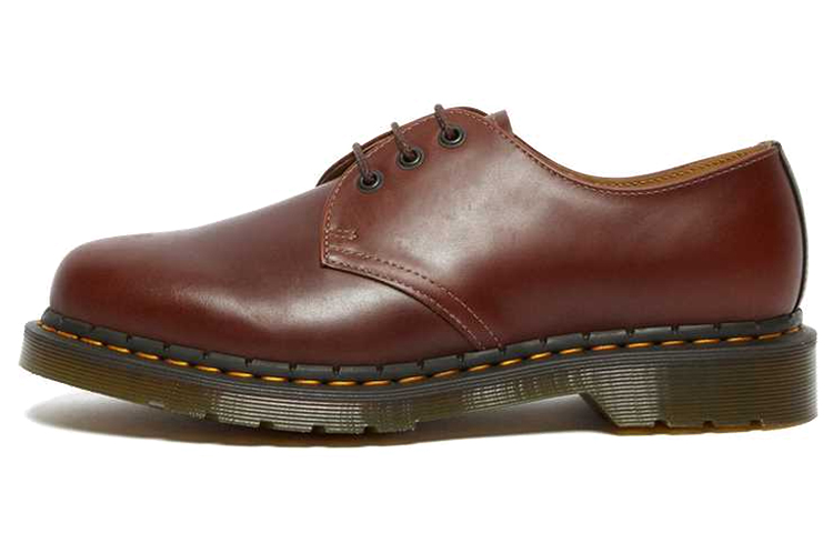 Dr. Martens Dr.Martens 1461 Abruzzo Leather Shoes 'Brown Black'