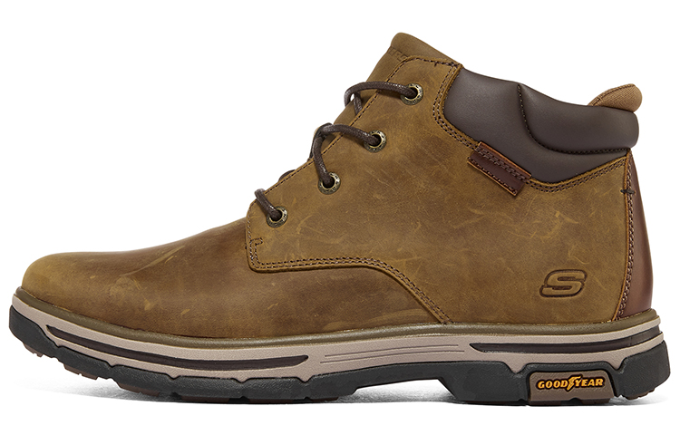 Skechers Segment 2.0 Ankle Boots Men Desert Yellow