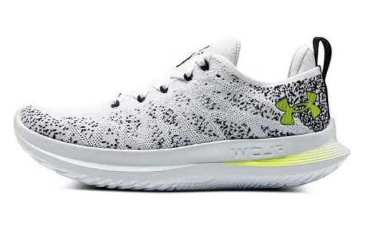 Under Armour Cushioned Wear-Resistant Breathable Rebound Low-Top Training Running Shoes Women's White Black