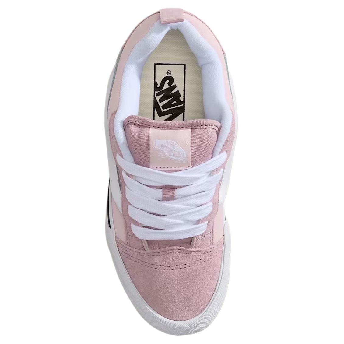 Vans Knu Skool Low top Skateboard Shoes Unisex Pink White
