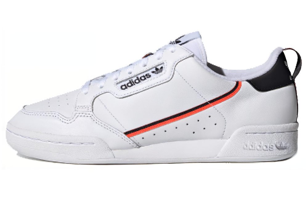Adidas Continental 80 White Solar Red