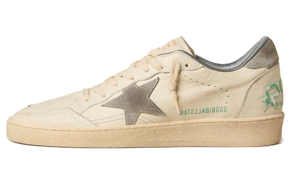 Golden Goose Ballstar Star Distressed Leather Sneakers