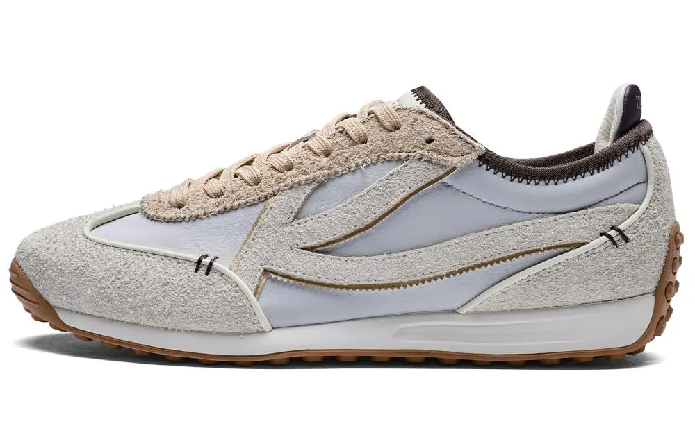 Kappa K Breeze Back to Back Abrasion Resistant Low top Casual Shoes Unisex Khaki Gray