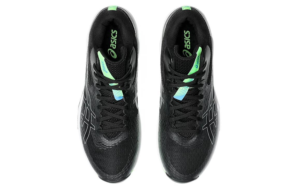Asics V-SWIFT FF MT 4 Durable Breathable Mid-Top Training Shoes Unisex Black Green купить в интернет-магазине Yoocart с быстрой доставкой по России.